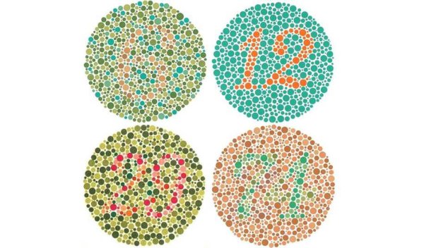 Тест на дальтонизм для детей 8 лет