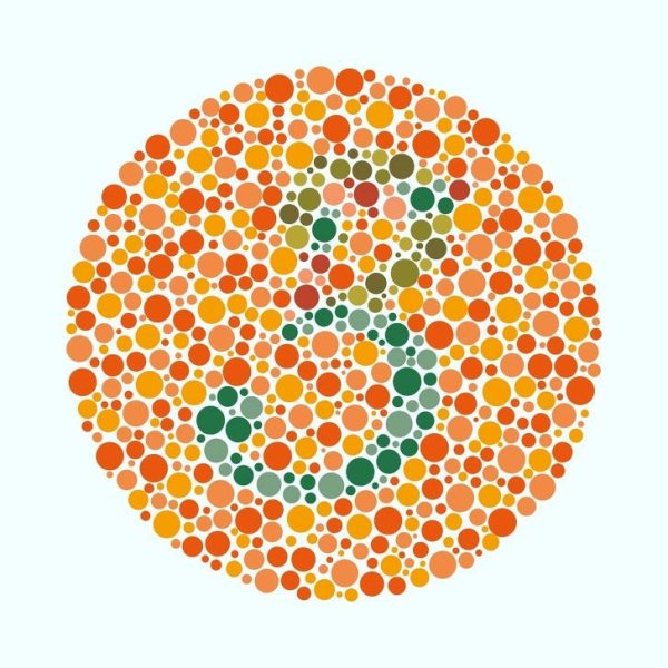 Таблица цветоощущения Рабкина