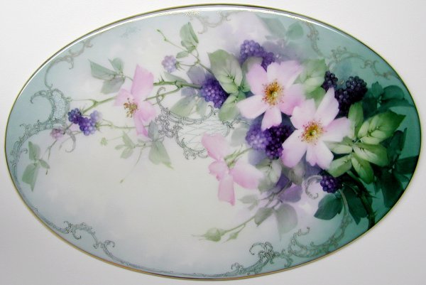 Паула Коллинз роспись по фарфору