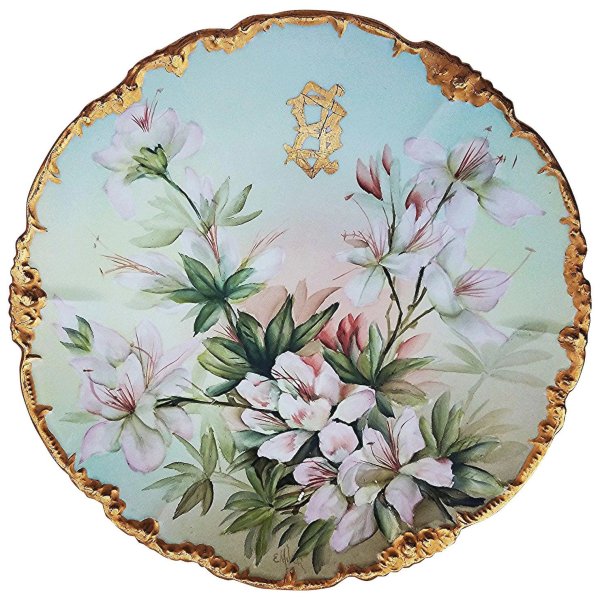 Рококо поднос роспись