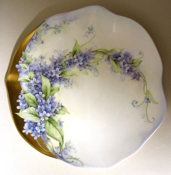 Ручная роспись фарфора Анны Уэтерли