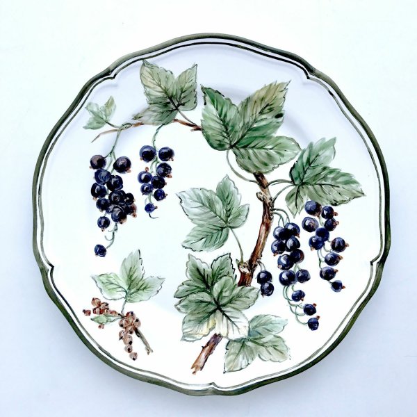 Роспись по фарфору вазы