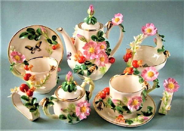 Фарфоровый сад Светланы Орешкиной