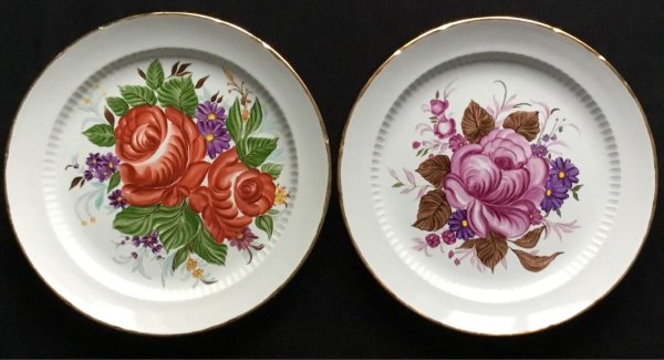 Чайная пара Анютины глазки