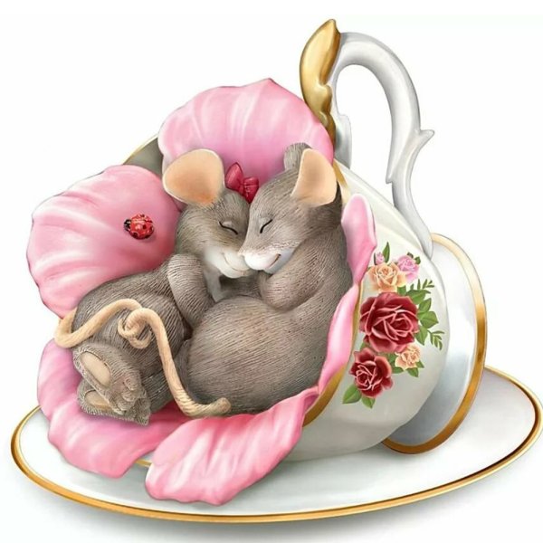 Мышка в кружке