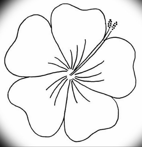 Цветочки Сакуры для вырезания