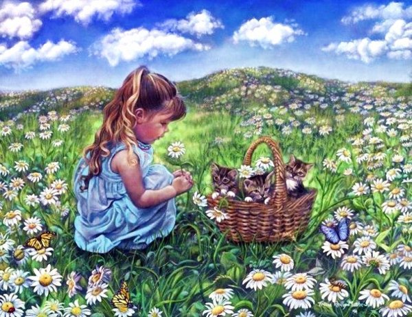 Мальчик в поле