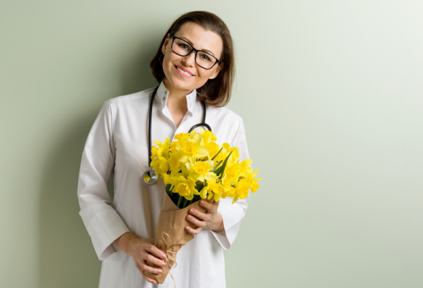 Букет для врача