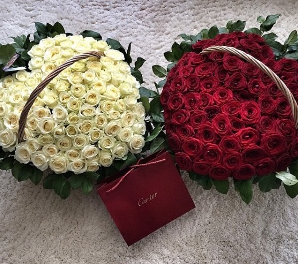 Букет для двойняшек