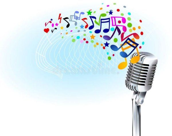 Микрофон красивый