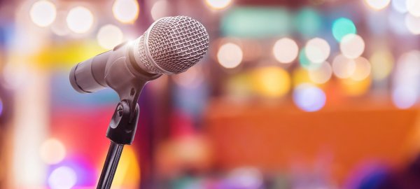 Микрофон акварель