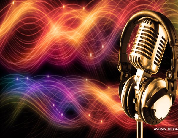 Микрофон на сцене