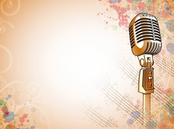 Микрофон volta Vintage, Gold