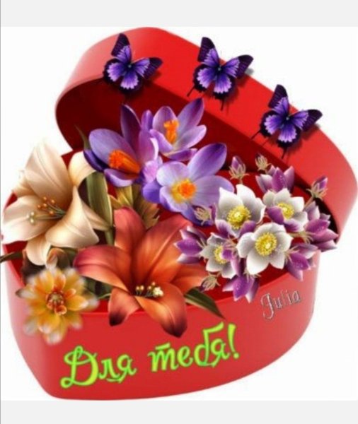 Цветы для Риммы