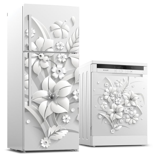 Интерьерные наклейки на холодильник