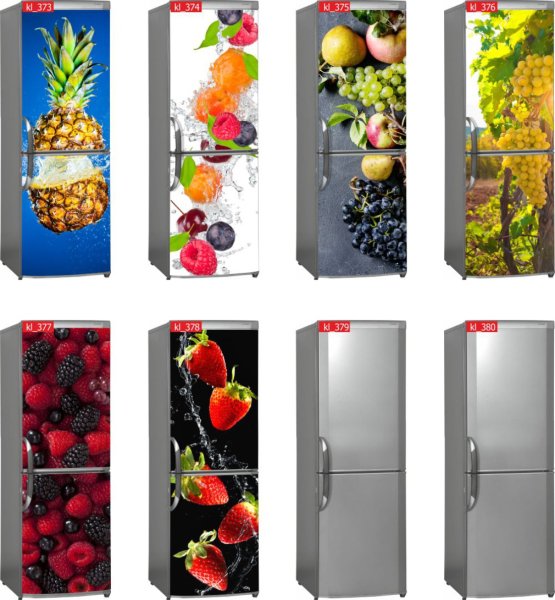 Расписной холодильник