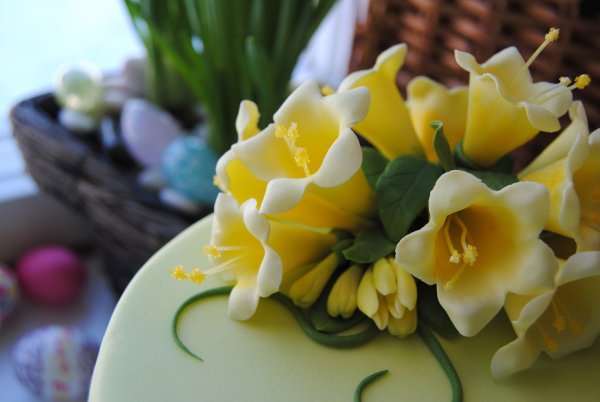 Капкейки с мастикой