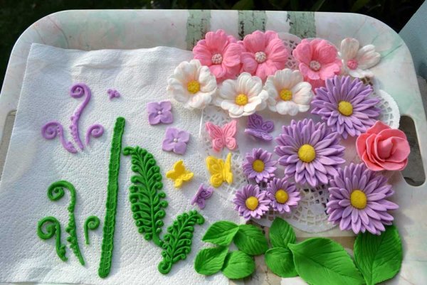 Мини торт с сакурой