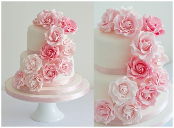 Пионы и розы из полимерной глины