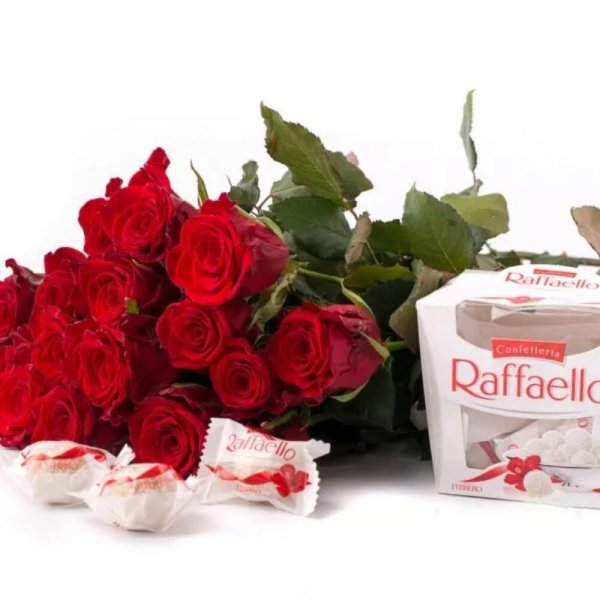 Рафаэлло конфеты роза