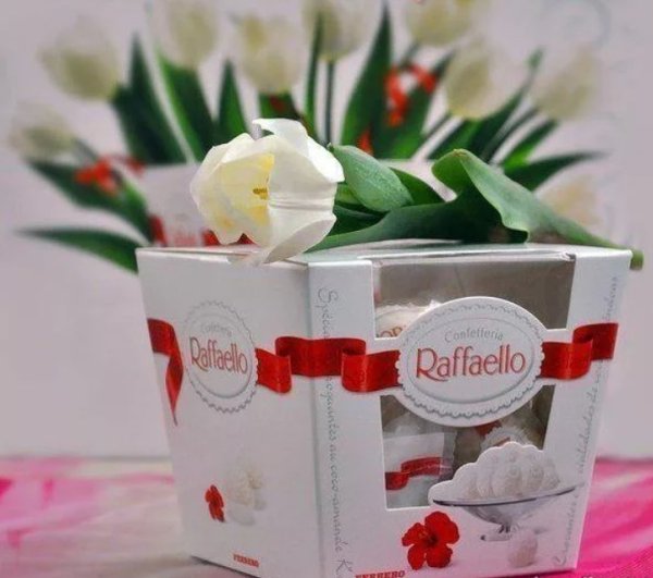 Рафаэлло конфеты к 8 марта
