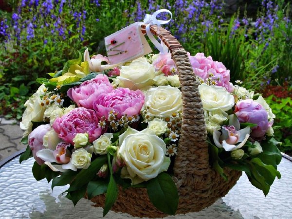 Красивые композиции с цветами