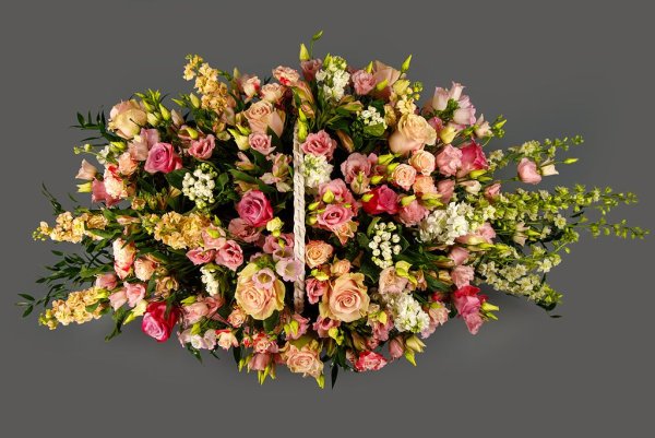 Цветочная композиция в туфельке