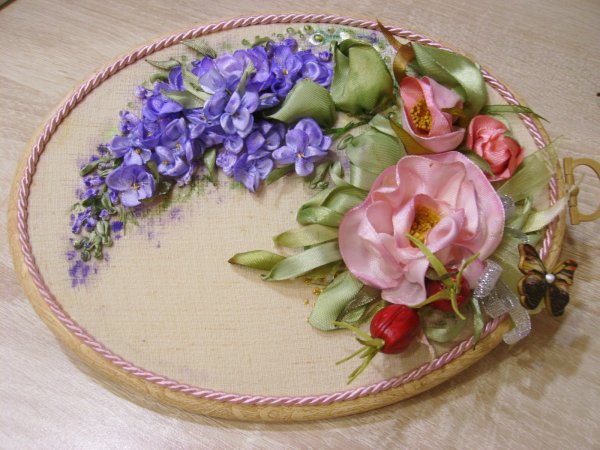 Хелен Дафтер Вышиваем цветы шелковыми лентами