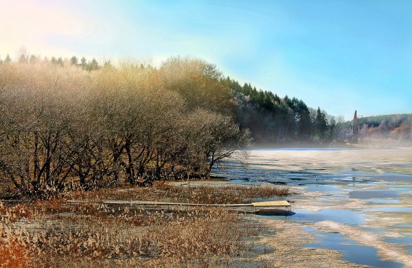 Красивые пейзажи ранней весны