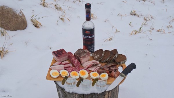 Шашлык на охоте