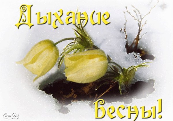 Открытки Весна идет