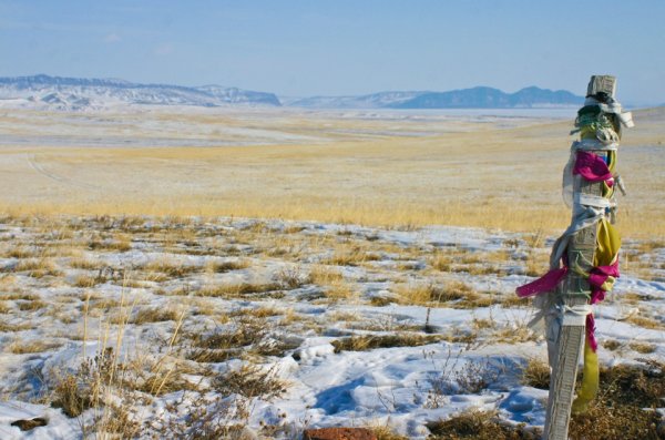 Уйбатская степь