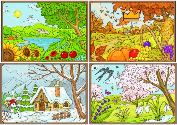 Сюжетная картина ранняя Весна