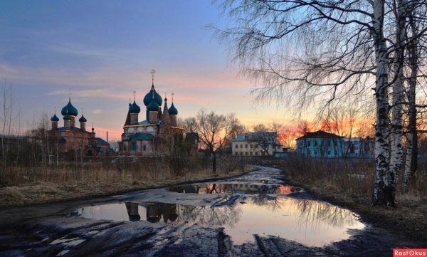 Ярославль город ранняя Весна
