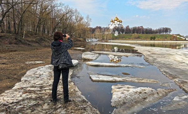 Золотое кольцо России Ярославль Волжская набережная