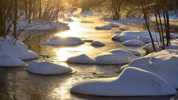 Весна таяние снега