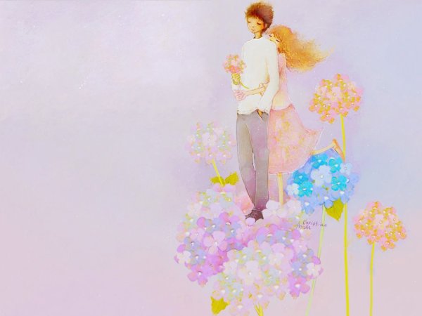 Парень с венком на голове