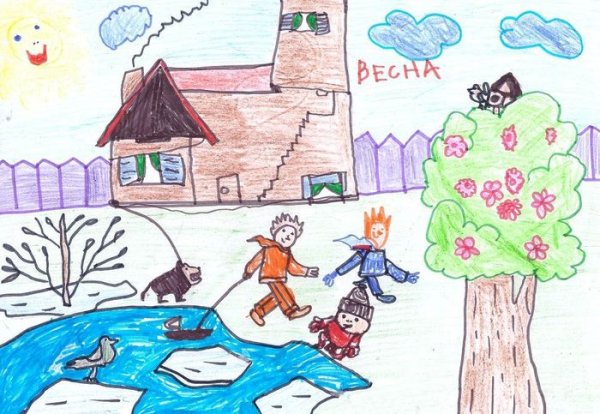 Весна для детей