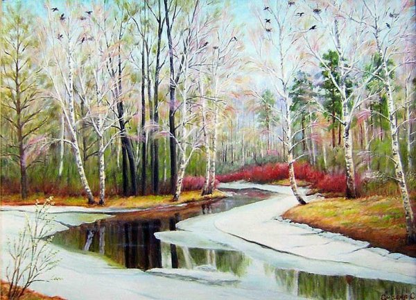 Картина Весна