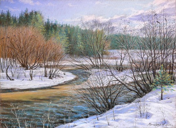 Поздняя Весна пейзаж