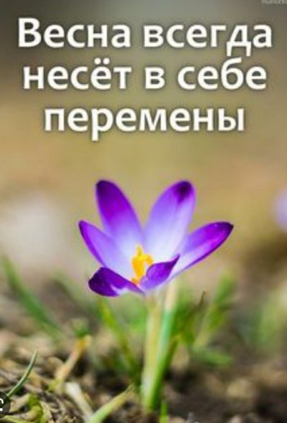 Высказывания о весне