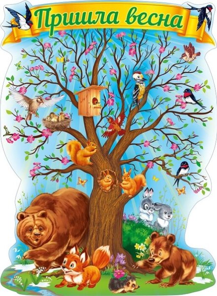 Плакат. Времена года