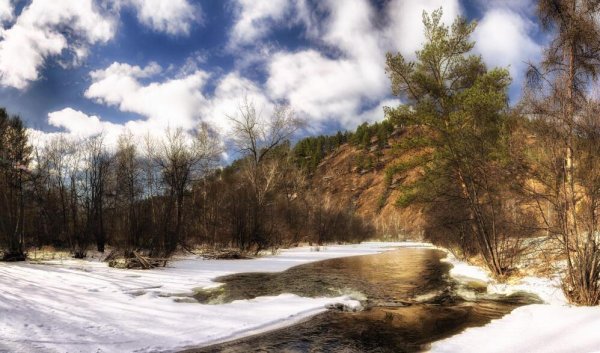 Природа Забайкалья март