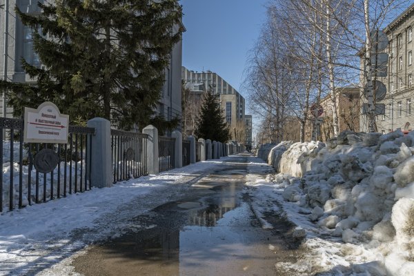 Новосибирск весной