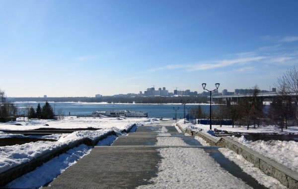 Новосибирск в апреле