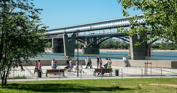 Мосты Новосибирска метромост