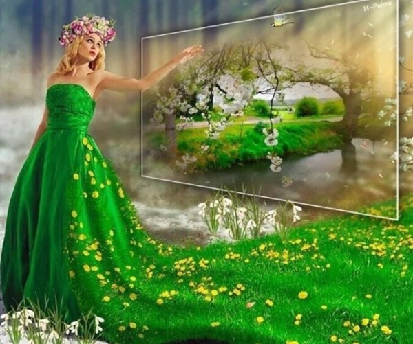 Весна идёт весне дорогу