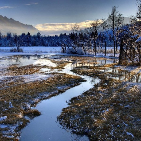 Весна ручьи