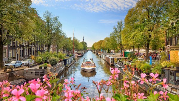 Голландия Амстердам летом