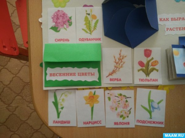 Лэпбук Весна для дошкольников